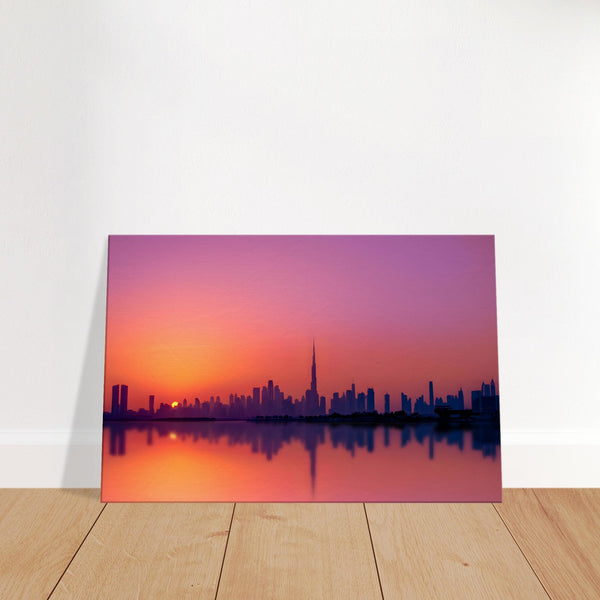 Dubai Skyline Canvas Print | Cityscape | Millionaire Mindset Artwork