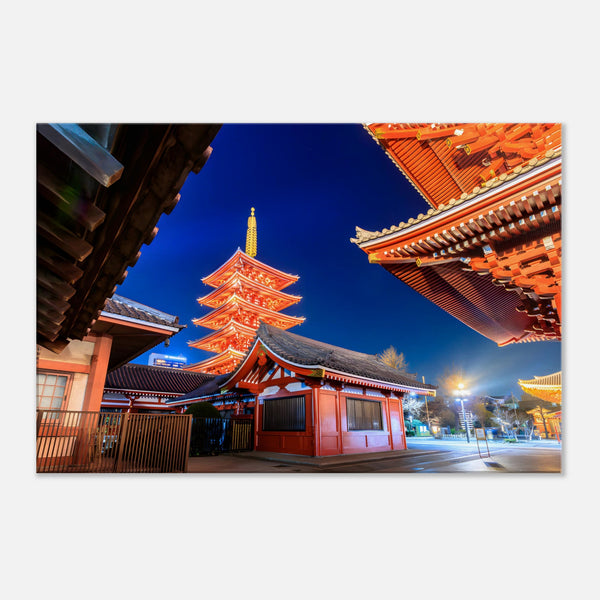 Sensoji Temple Canvas Wall Art Print | Millionaire Mindset Artwork