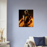 Mortal Kombat Poster | Scorpion Canvas | Millionaire Mindset Artwork