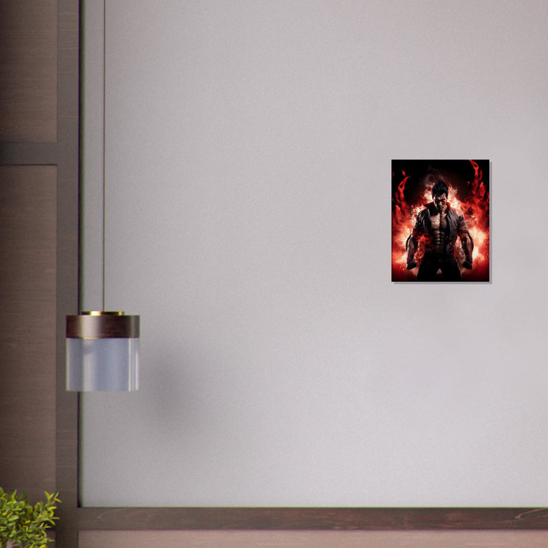 Tekken Game Canvas Print | Kazuya Mishima| Millionaire Mindset Artwork