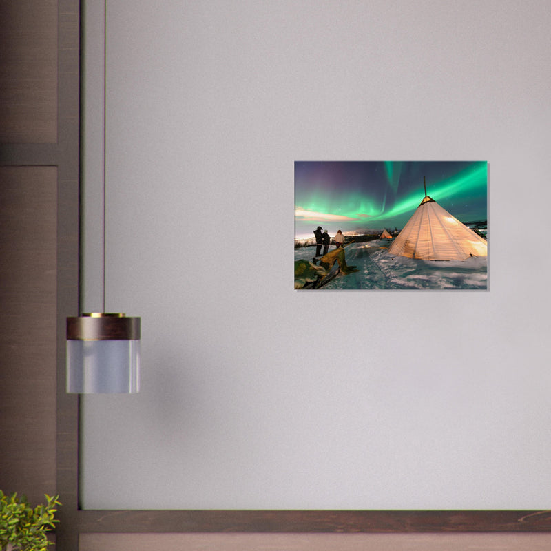 Majestic Aurora Canvas | Northern Lights | Millionaire Mindset Artwork