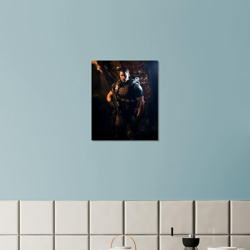 Chriss Redfield Gaming Canvas For Room | Millionaire Mindset Artwork