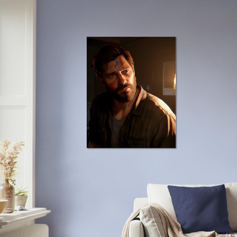 Last Of Us Canvas Print | Joel Wall Art | Millionaire Mindset Artwork