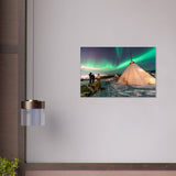 Majestic Aurora Canvas | Northern Lights | Millionaire Mindset Artwork