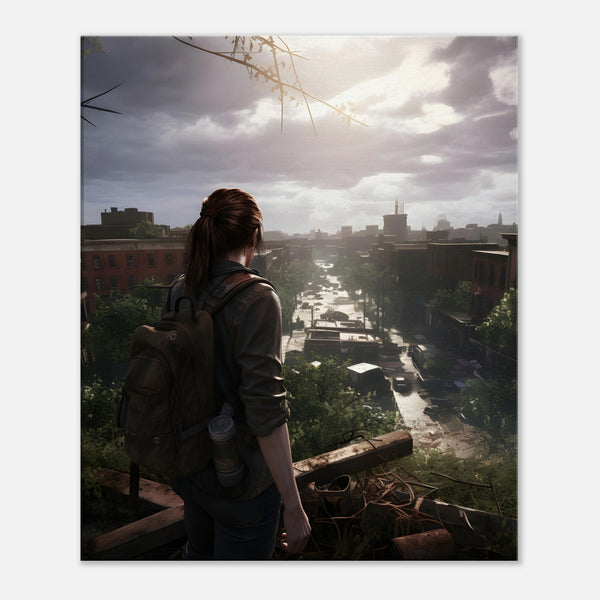 Gaming Poster For Wall | Ellie Canvas | Millionaire Mindset Artwork