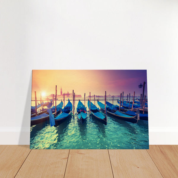 Sunset Wall Art Canvas | Grand Canal | Millionaire Mindset Artwork