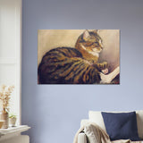 Cat Canvas Wall Art | Cat Canvas Prints | Millionaire Mindset Artwork