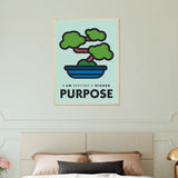 Purpose Wooden Framed Poster