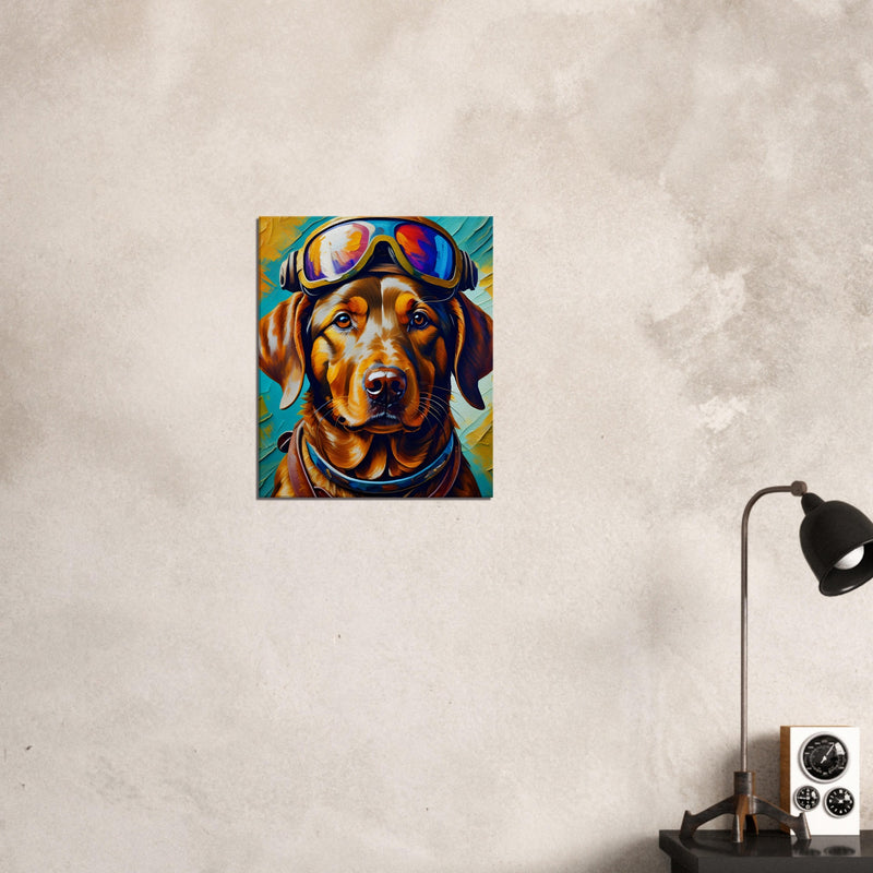 Dog Wall Art | Dog Canvas Prints | Millionaire Mindset Artwork