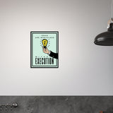 Execution Wooden Framed Poster