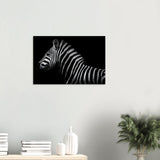 Zebra Canvas Wall Art |Zebra Canvas Print| Millionaire Mindset Artwork