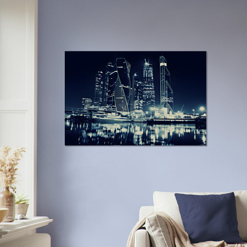 Moscow Buildings Canvas Wall Art Print | Millionaire Mindset Artwork