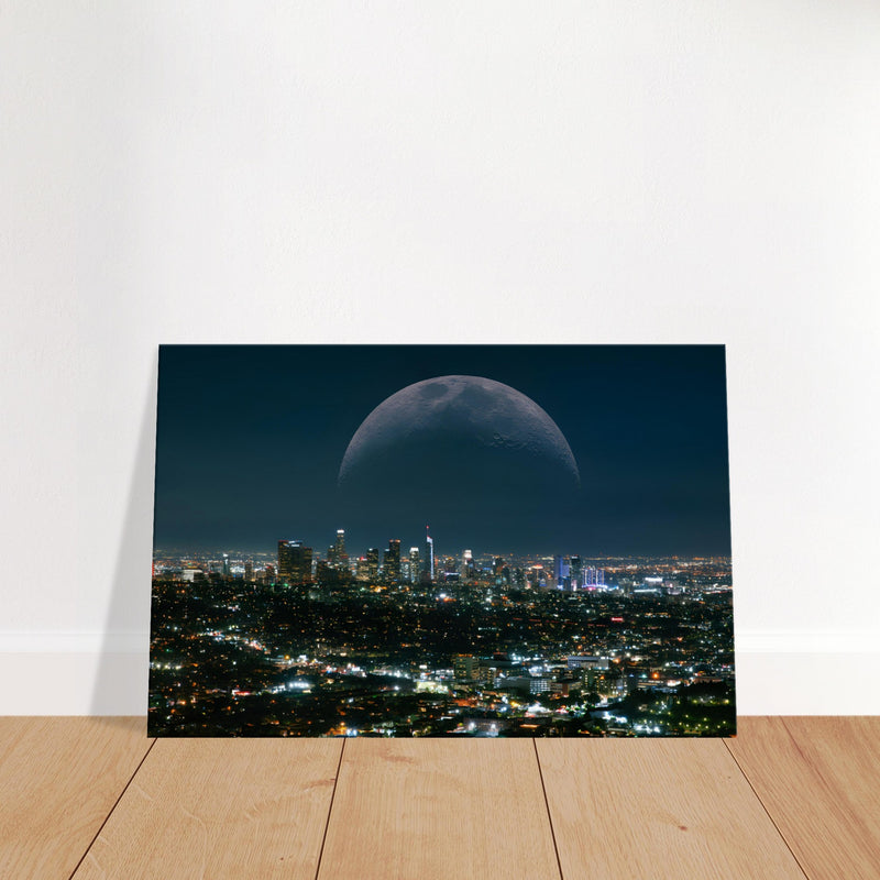 Los Angeles Beautiful Canvas Art Print | Millionaire Mindset Artwork