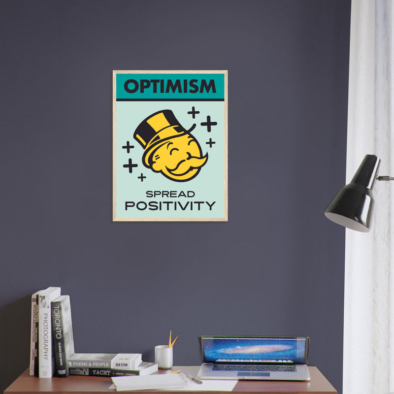 Positivity Propagation Artwork Poster | Millionaire Mindset Artwork