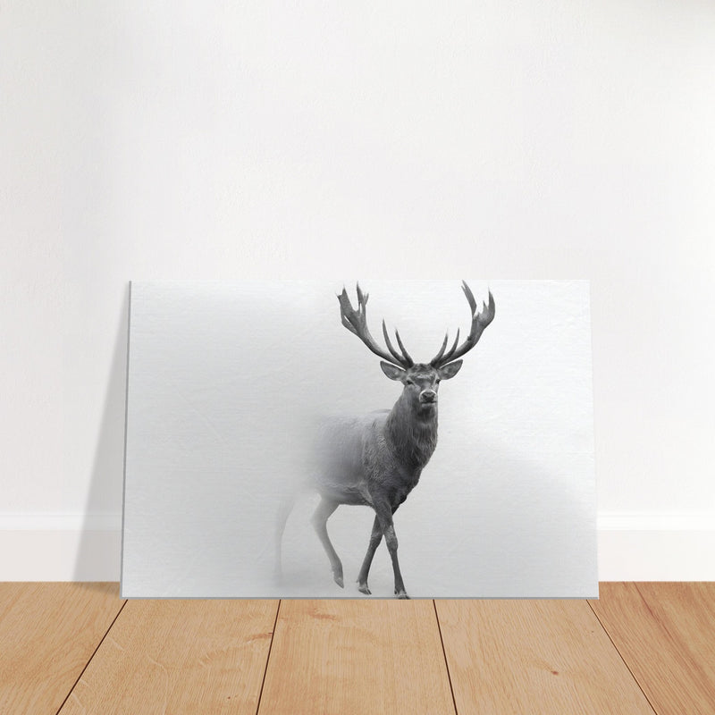 Deer Canvas Wall Art | Red Deer Canvas | Millionaire Mindset Artwork