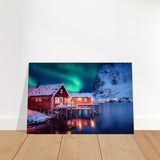 Northern Lights Wall Art Canvas Prints | Millionaire Mindset Artwork