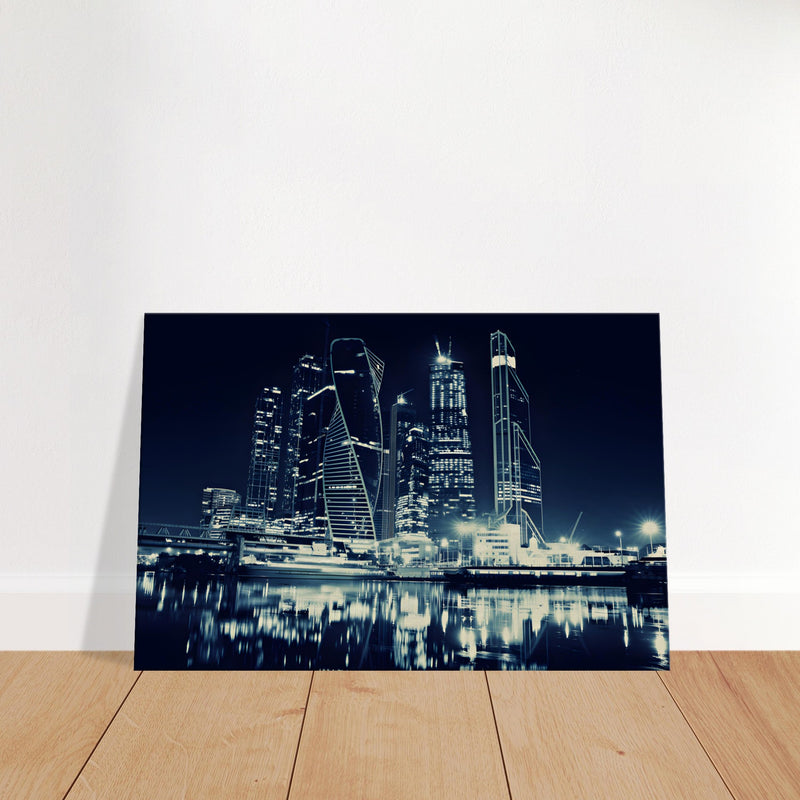 Moscow Buildings Canvas Wall Art Print | Millionaire Mindset Artwork