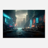 Cyberpunk Wall Art Canvas Print | Millionaire Mindset Artwork