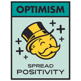 Optimism Wooden Framed Poster