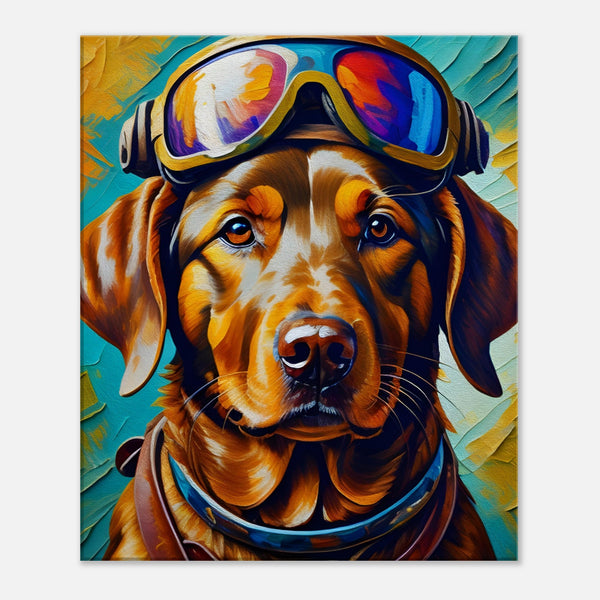 Dog Wall Art | Dog Canvas Prints | Millionaire Mindset Artwork