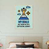 Positive Work Environment Framed Poster | Millionaire Mindset Artwork