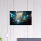 Cyberpunk Wall Art Canvas Print | Millionaire Mindset Artwork