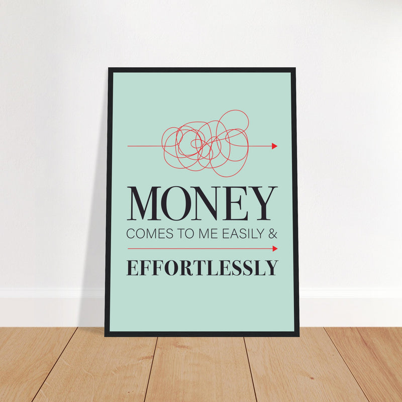 Office Motivation Prints Framed Poster | Millionaire Mindset Artwork