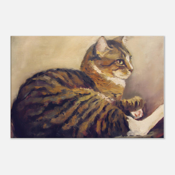 Cat Canvas Wall Art | Cat Canvas Prints | Millionaire Mindset Artwork