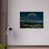 Los Angeles Beautiful Canvas Art Print | Millionaire Mindset Artwork