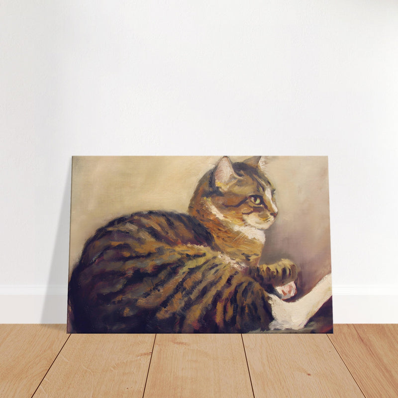 Cat Canvas Wall Art | Cat Canvas Prints | Millionaire Mindset Artwork