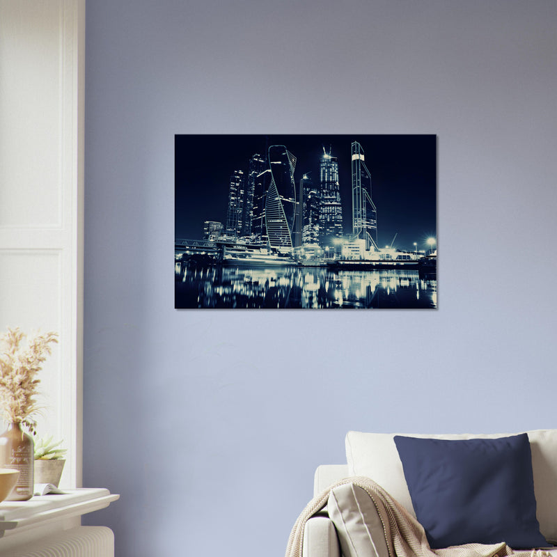 Moscow Buildings Canvas Wall Art Print | Millionaire Mindset Artwork