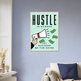 Inspirational Office Wall Canvas Poster | Millionaire Mindset Artwork