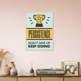 Unwavering Determination Artwork Poster | Millionaire Mindset Artwork