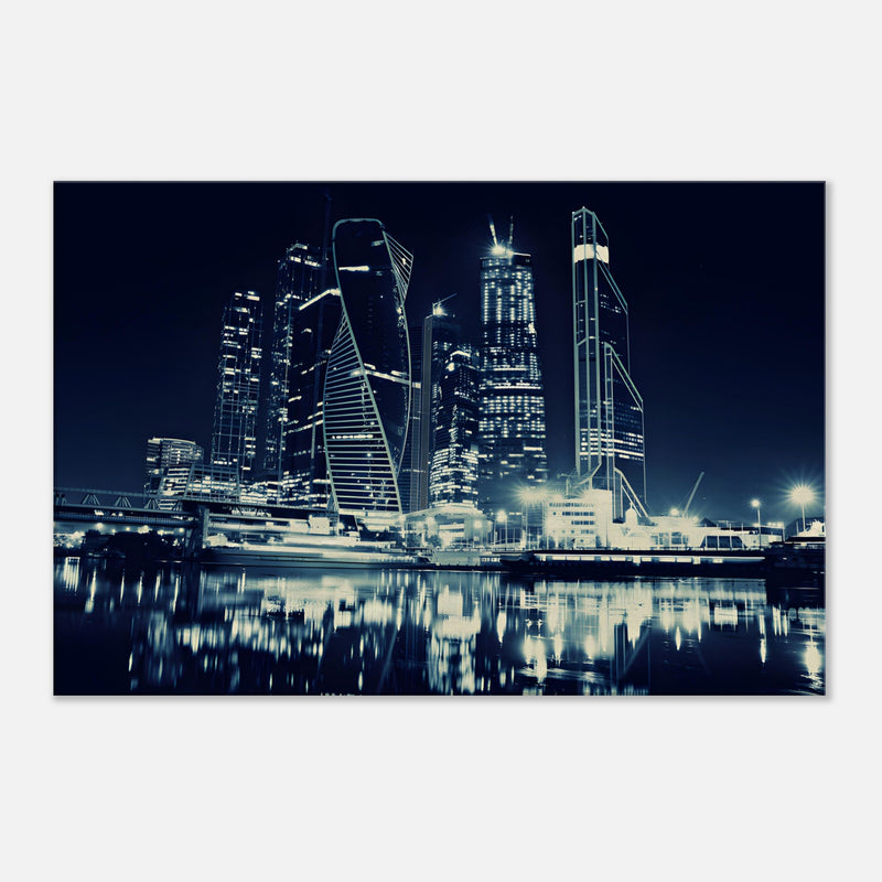 Moscow Buildings Canvas Wall Art Print | Millionaire Mindset Artwork