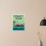 Dreams Wooden Framed Poster