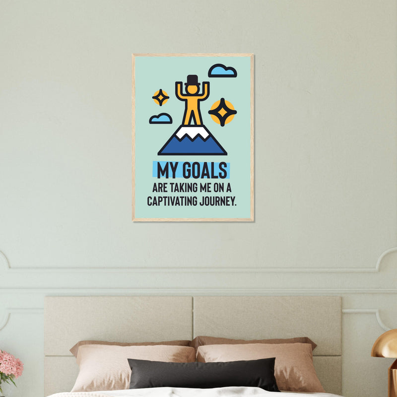 Positive Work Environment Framed Poster | Millionaire Mindset Artwork