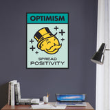 Positivity Propagation Artwork Poster | Millionaire Mindset Artwork