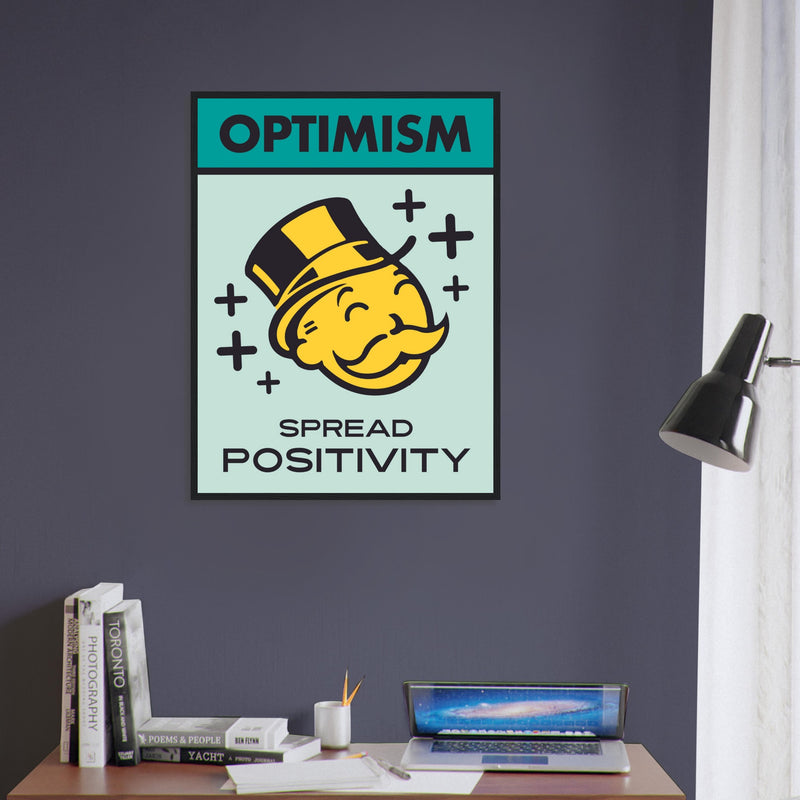 Positivity Propagation Artwork Poster | Millionaire Mindset Artwork