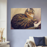 Cat Canvas Wall Art | Cat Canvas Prints | Millionaire Mindset Artwork