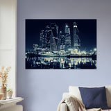 Moscow Buildings Canvas Wall Art Print | Millionaire Mindset Artwork