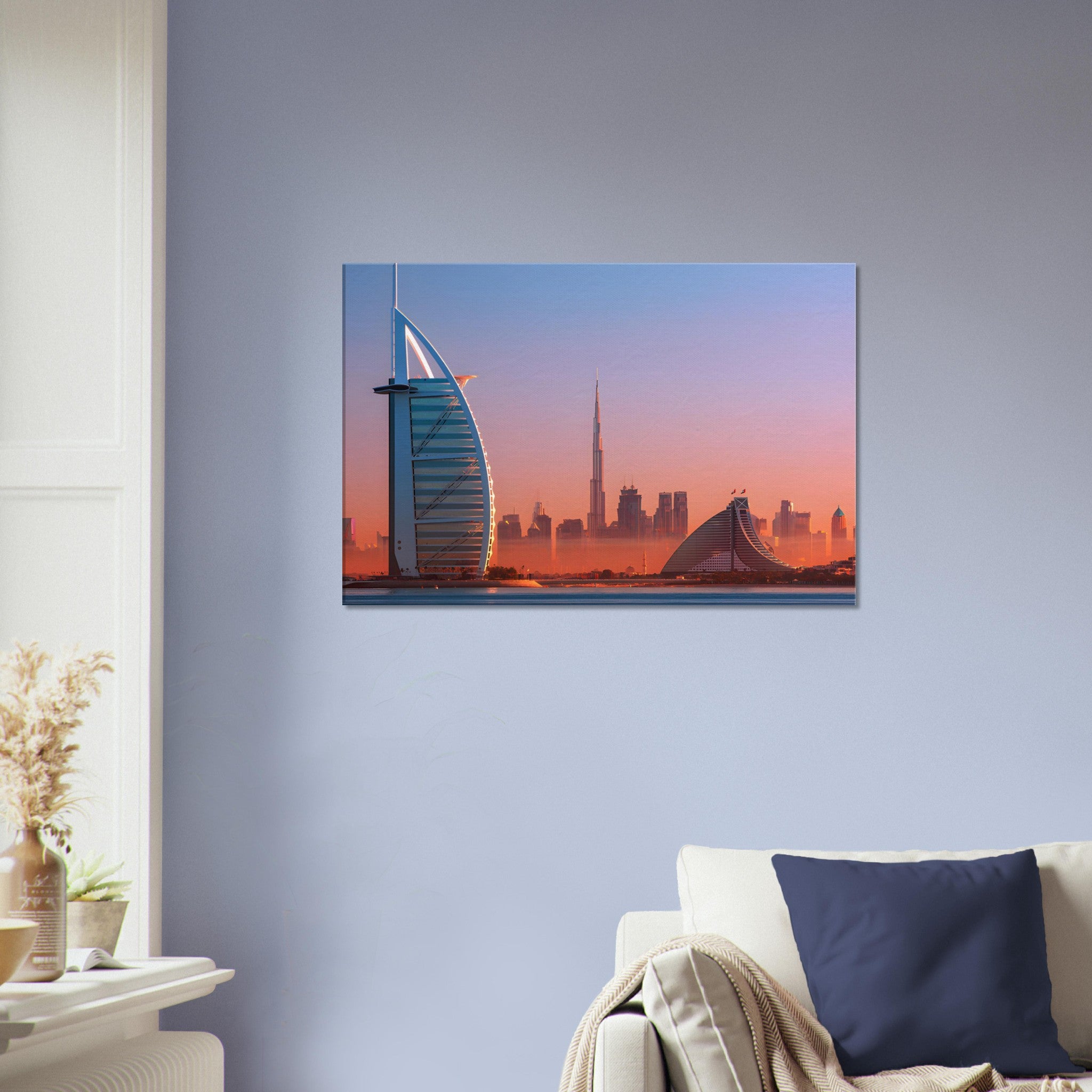 Dubai Canvas Print Landscape Canvas Millionaire Mindset Artwork