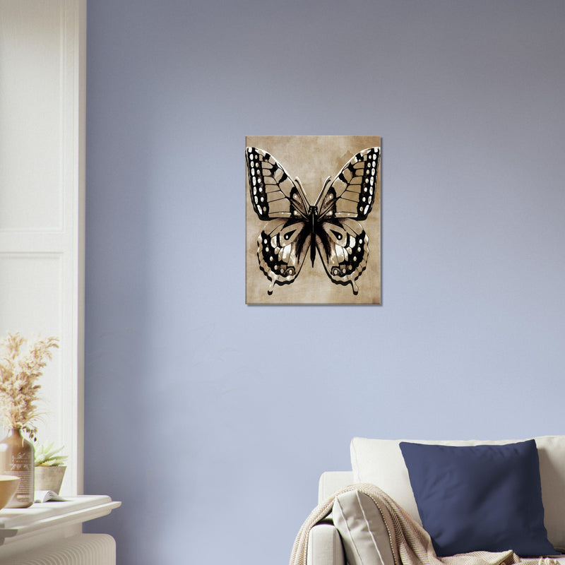 Butterfly Wall Art Canvas Print | Millionaire Mindset Artwork