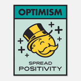 Positivity Propagation Artwork Poster | Millionaire Mindset Artwork