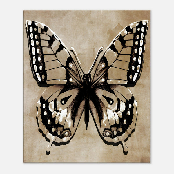 Butterfly Wall Art Canvas Print | Millionaire Mindset Artwork