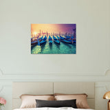 Sunset Wall Art Canvas | Grand Canal | Millionaire Mindset Artwork