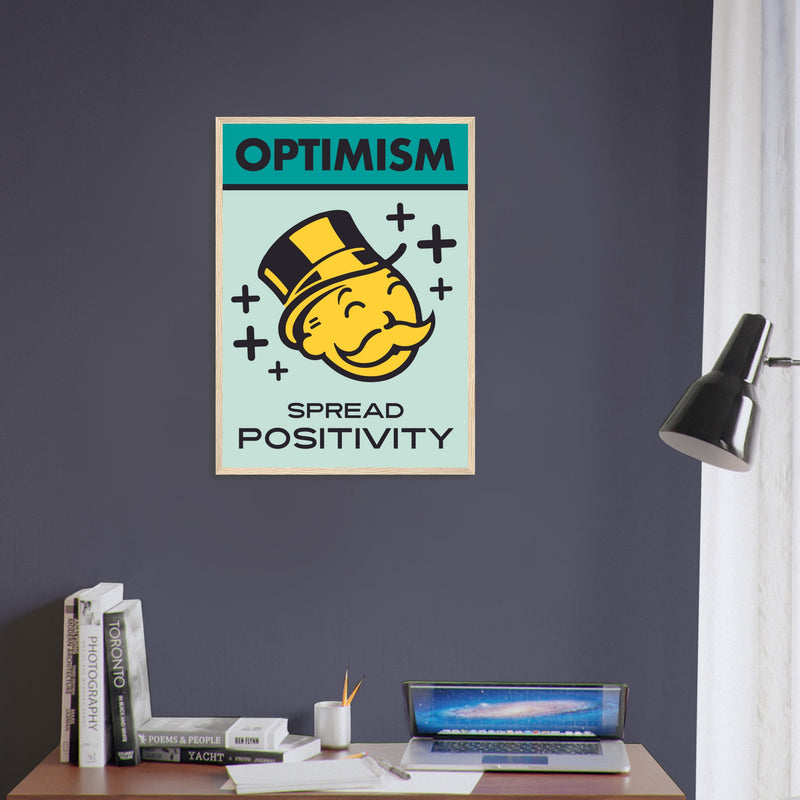 Positivity Propagation Artwork Poster | Millionaire Mindset Artwork