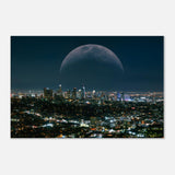 Los Angeles Beautiful Canvas Art Print | Millionaire Mindset Artwork