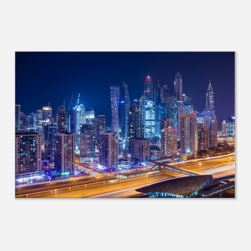 Landscape Canvas Wall Art | Dubai Canvas | Millionaire Mindset Artwork