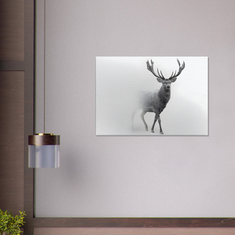 Deer Canvas Wall Art | Red Deer Canvas | Millionaire Mindset Artwork