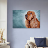 Dog Canvas Art | Dog Canvas Wall Art | Millionaire Mindset Artwork
